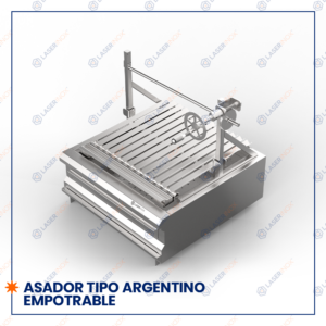 ASADOR TIPO ARGENTINO EMPOTRABLE