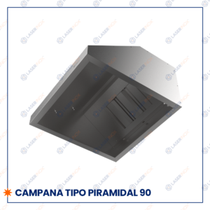 CAMPANA TIPO PIRAMIDAL 90