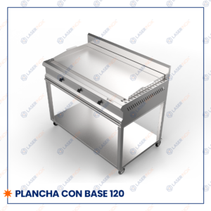 PLANCHA CON BASE 120