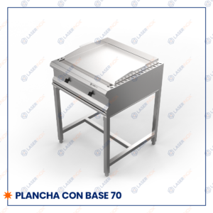 PLANCHA CON BASE 70